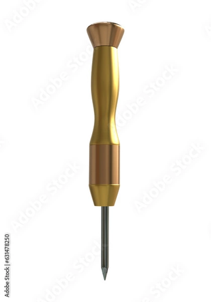 Fototapeta 3d T6 Screw Driver rendering, electronics tool 