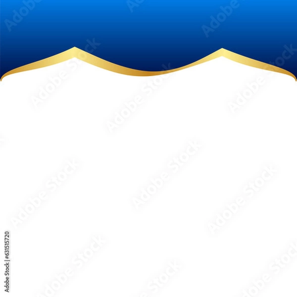 Obraz Gold Banner Header