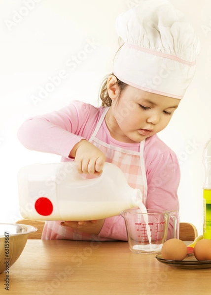 Fototapeta Measuring Milk