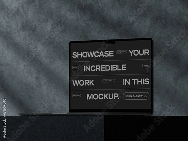 Obraz Macbook mockup
