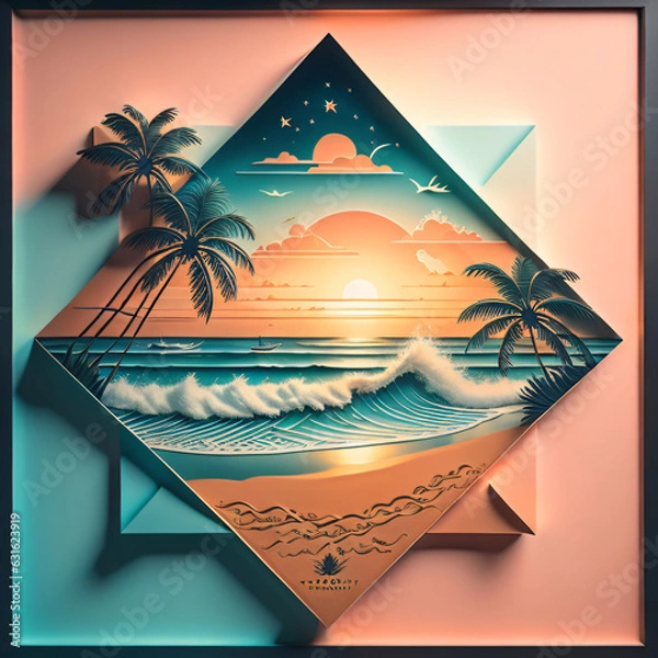 Fototapeta Beach Design