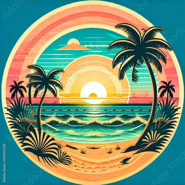 Fototapeta beach background