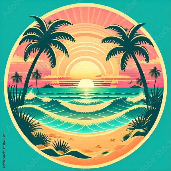 Fototapeta beach background