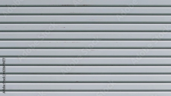 Fototapeta 白いシャッターの背景素材