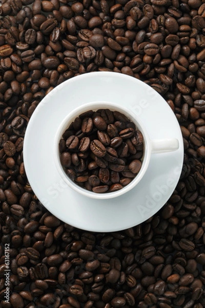 Obraz コーヒー豆　Coffee beans