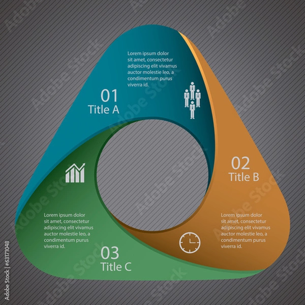 Obraz Menu Triangular