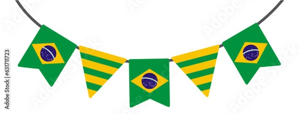 Obraz Brazil Decor Flag