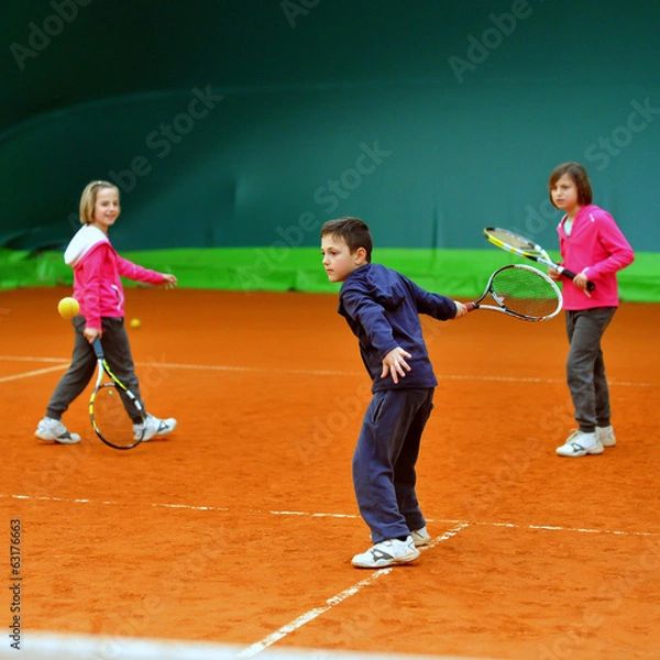 Obraz tennis school