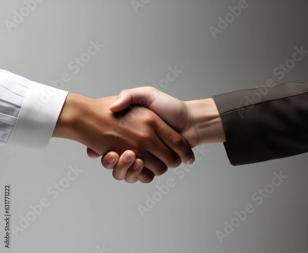 Obraz business people shaking hands