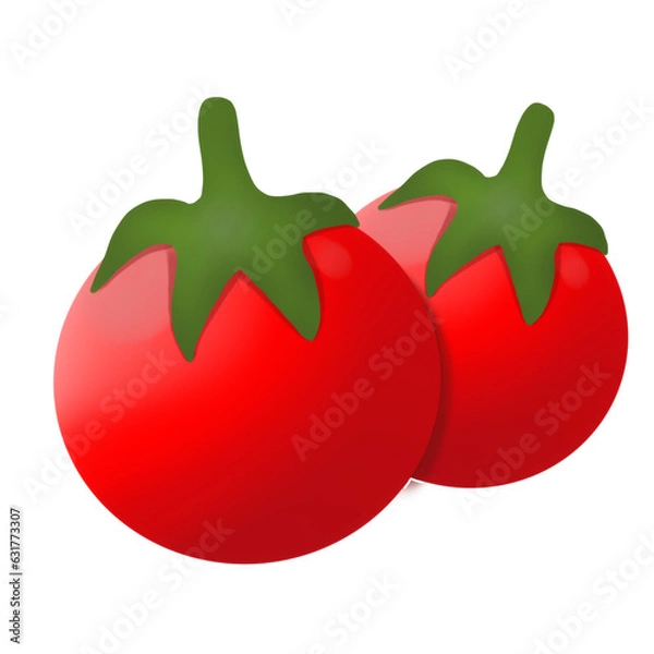 Fototapeta tomato and pepper
