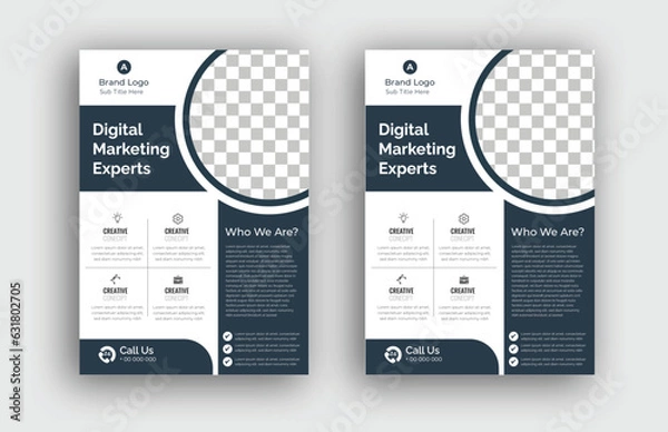 Obraz New corporate Flyer