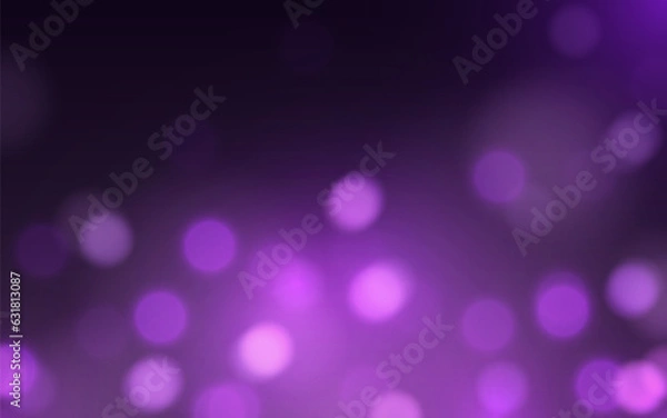 Fototapeta Purple bokeh soft light abstract backgrounds, Vector eps 10 illustration bokeh particles, Backgrounds decoration