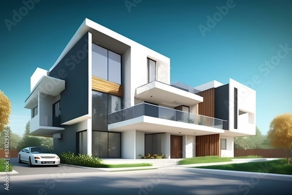 Obraz modern house