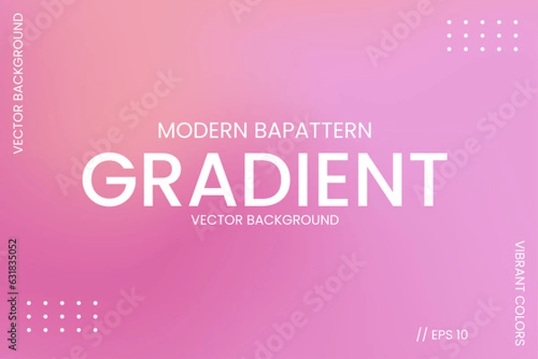 Fototapeta pink gradient background with a text