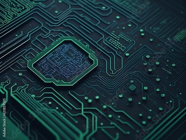 Obraz circuit board background