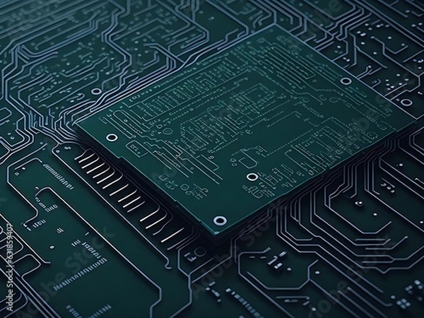 Obraz circuit board background