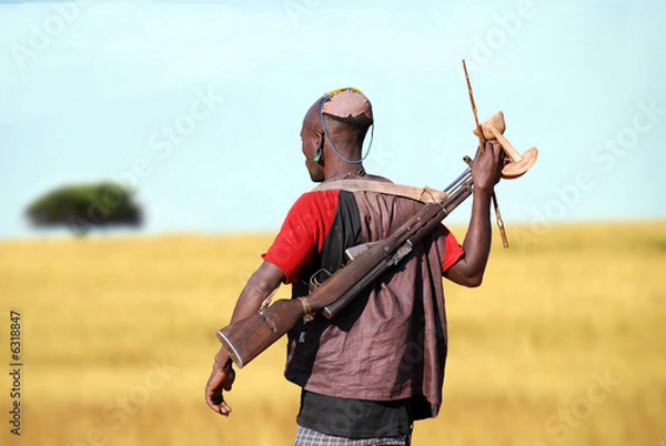 Obraz Cacciatore etiope
