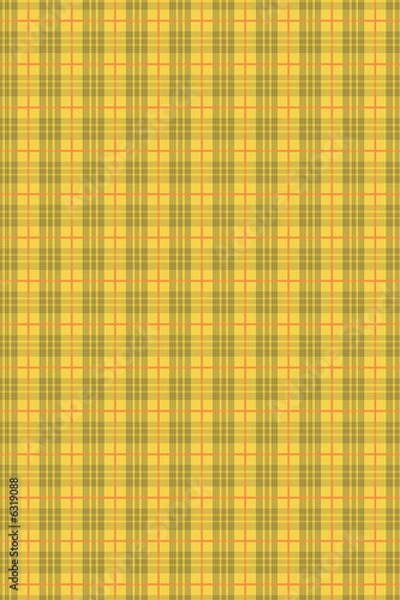 Obraz Tartan-gelb-1