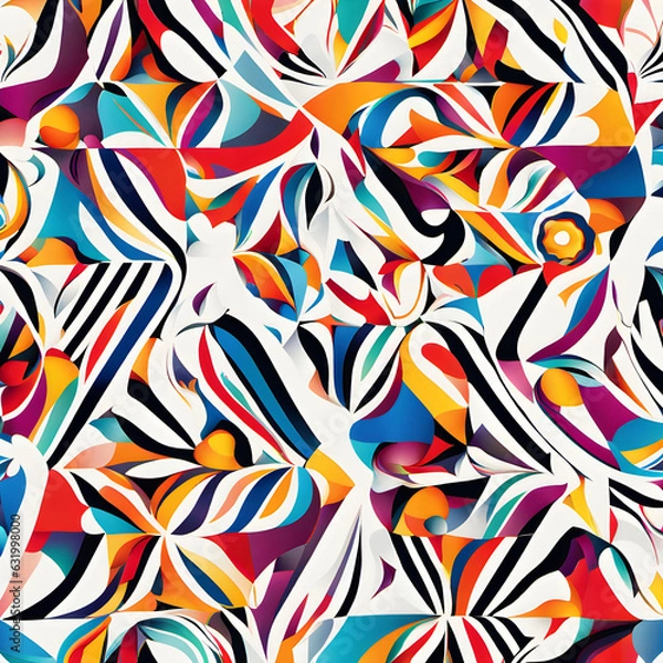 Fototapeta modern pattern