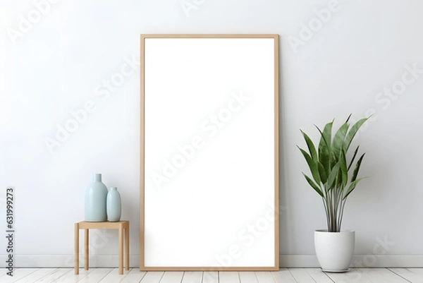 Fototapeta Frame Mockup - Contemporary Elegance, generative ai