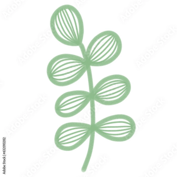 Fototapeta green leaf 