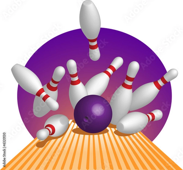 Fototapeta bowling