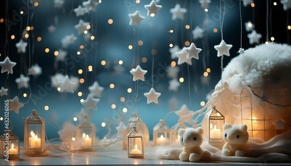 Obraz baby photography background