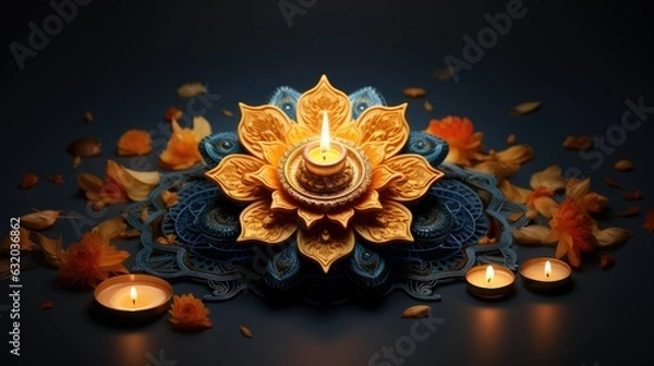 Obraz Diwali banner background 