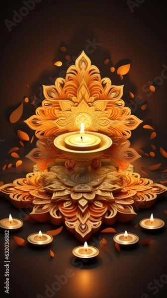Obraz Diwali banner background 