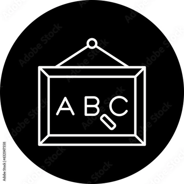 Obraz Blackboard Icon