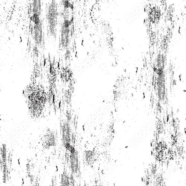 Fototapeta Grunge Black And White Urban Vector Texture Template. Dark Messy Dust Overlay Distress Background. Easy To Create Abstract Dotted, Scratched, Vintage Effect With Noise And Grain. Aging Design Element