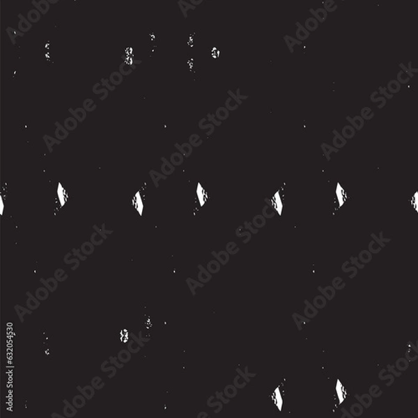 Obraz Grunge Black And White Urban Vector Texture Template. Dark Messy Dust Overlay Distress Background. Easy To Create Abstract Dotted, Scratched, Vintage Effect With Noise And Grain. Aging Design Element