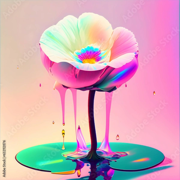Obraz pink flower