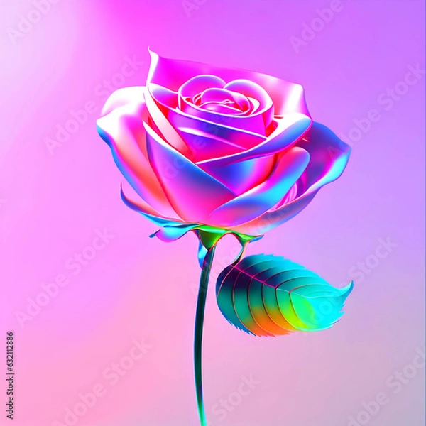 Obraz pink rose