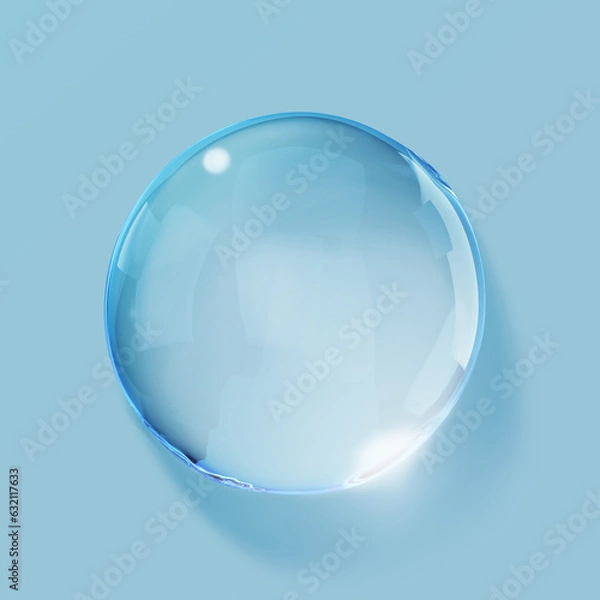 Fototapeta Water collection. 3d render