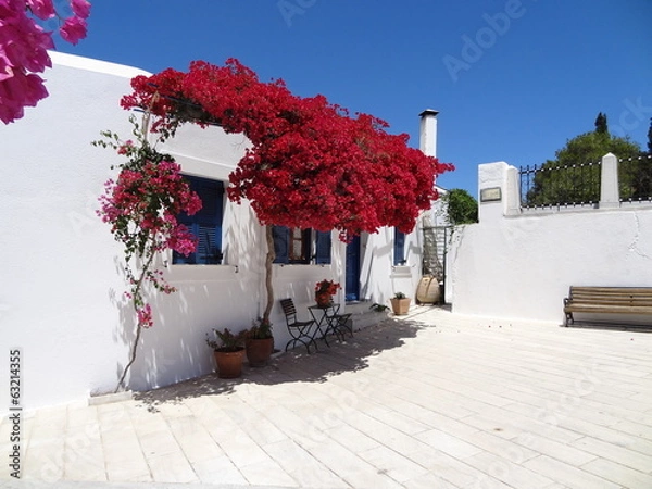 Obraz Wioska w Paros