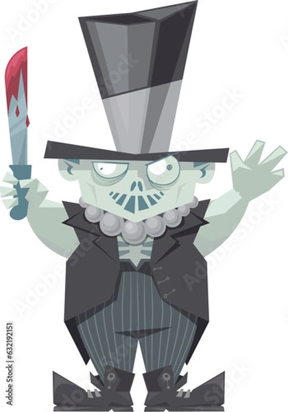 Obraz Zombie in a hat