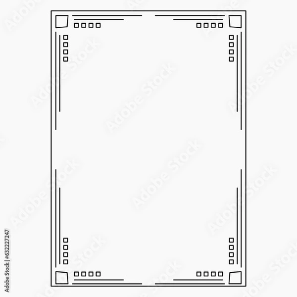 Obraz original image, decorative ornamental frame, original design
