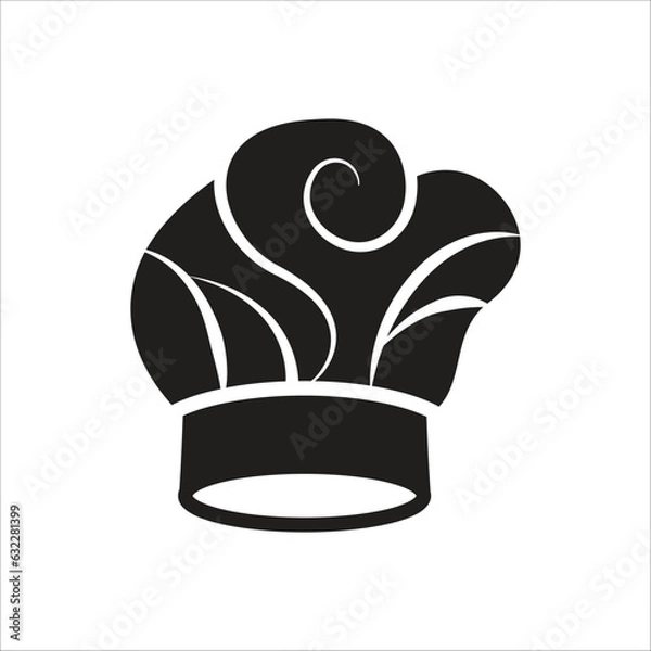 Obraz chef hat icon simple design art eps 10
