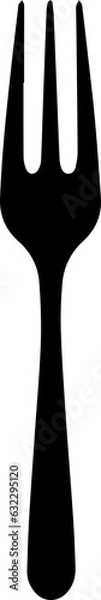 Fototapeta Desert Fork Icon
