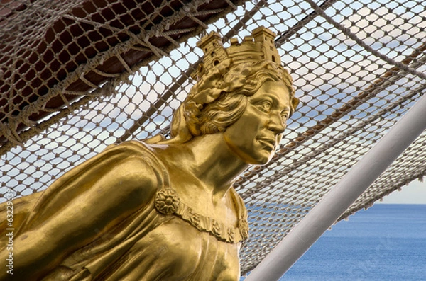 Obraz figurehead of Juan Sebastian Elcano