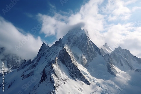 Fototapeta Schneebedeckte Berge