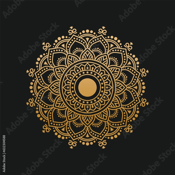 Obraz Ornamental Geometric luxury mandala pattern vector design	
