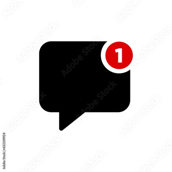 Obraz Message notification icon