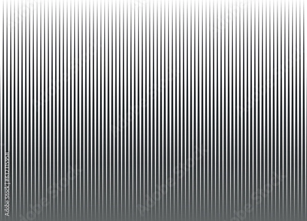 Obraz pattern of black minimalist lines, background of black vertical lines