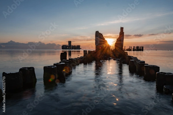 Obraz Torpedownia Babie Doły, Gdynia.