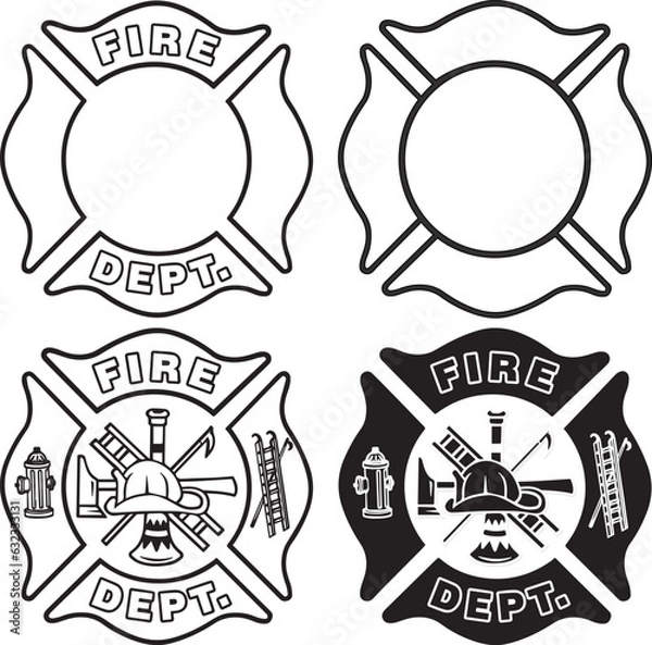 Fototapeta quality and guarantee badges.Print ready vector design for Tshirt, Mug and printing item. bundle design  .Black and white view. design vector set. Icon bundle .