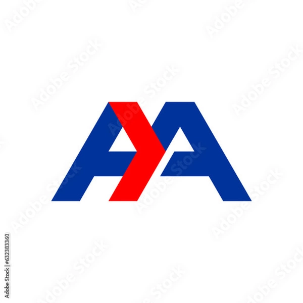 Fototapeta AA ARROW LOGO 
