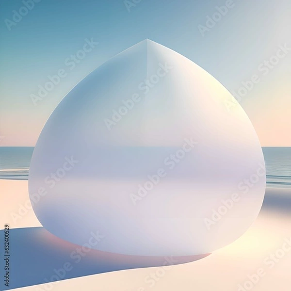 Fototapeta Abstract background with waves