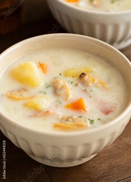 Fototapeta クラムチャウダー